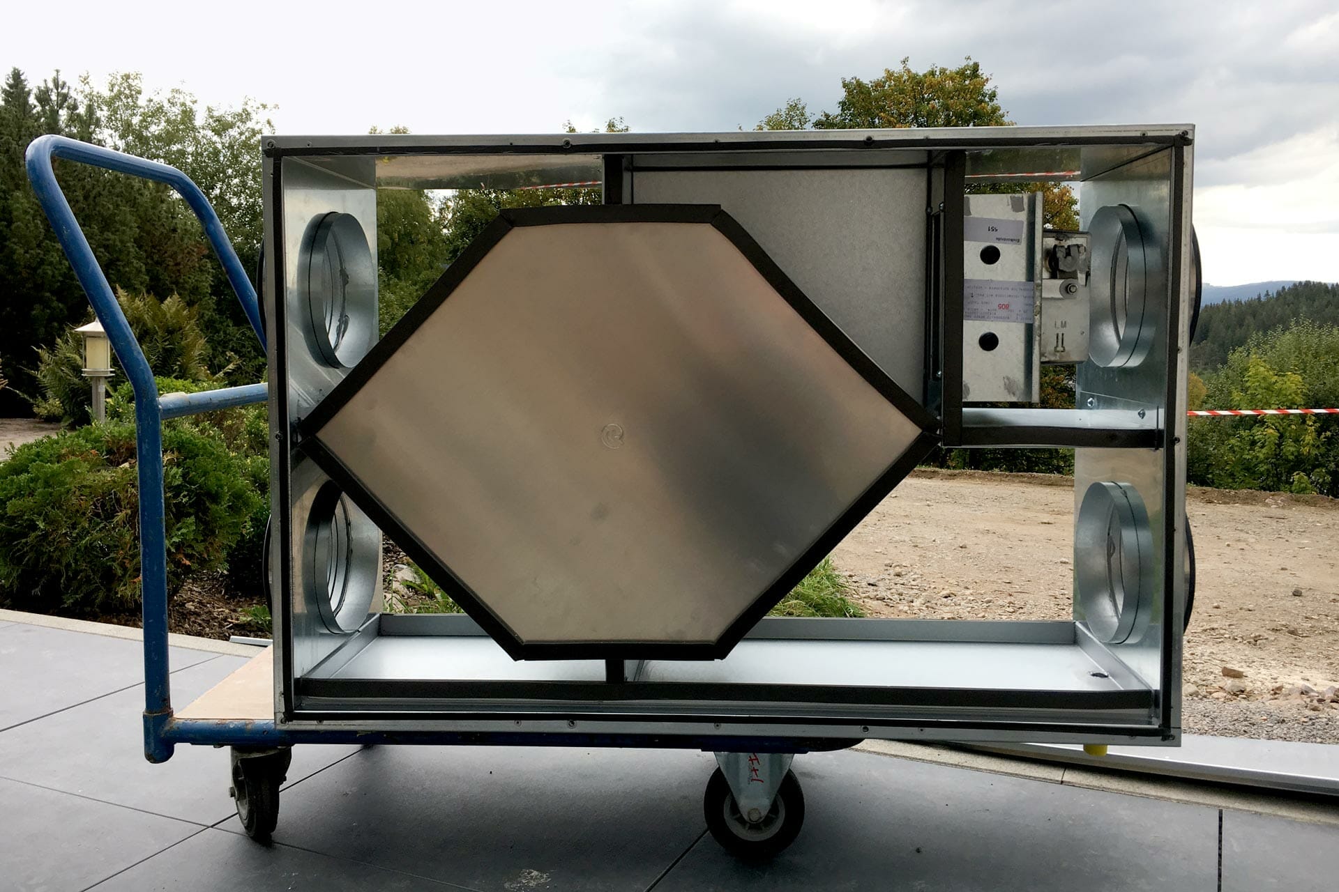 Sauna-Wärmerückgewinnung