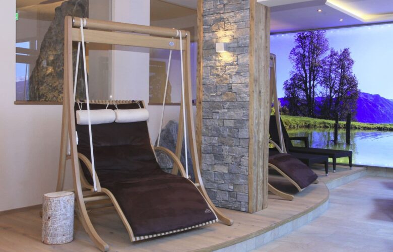 Liegen für Wellness und Spa